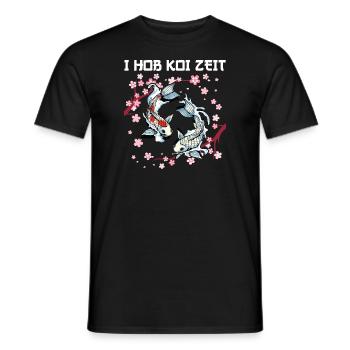 Kois Koi Sarkasmus Geschenk - Männer T-Shirt - Schwarz - Vorne - AI Model Male 178 light (178cm)