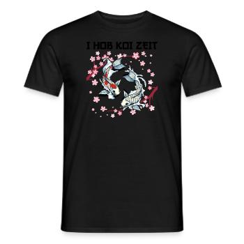 Kois Koi Sarkasmus Geschenk - Männer T-Shirt - Schwarz - Vorne - AI Model Male 178 light (178cm)