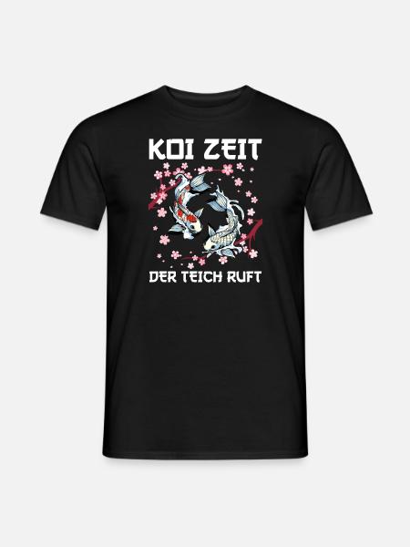 Kois Koi Sarkasmus Geschenk - Männer T-Shirt - Schwarz