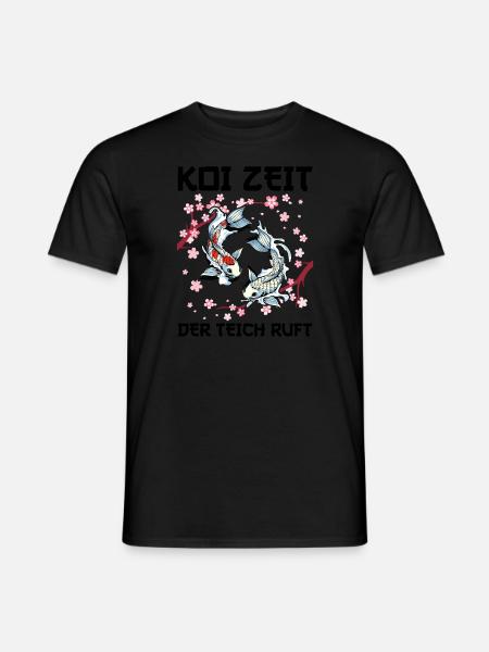 Kois Koi Sarkasmus Geschenk - Männer T-Shirt - Schwarz