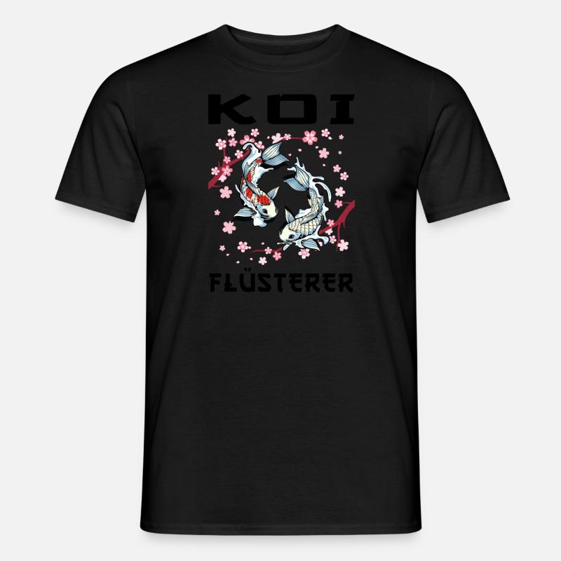 Kois Koi Sarkasmus Geschenk - Männer T-Shirt - Schwarz