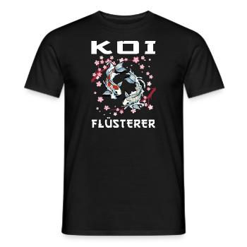 Kois Koi Sarkasmus Geschenk - Männer T-Shirt - Schwarz - Vorne - AI Model Male 178 light (178cm)