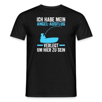 Angeln Fische Fischen Geschenk - Männer T-Shirt - Schwarz - Vorne - AI Model Male 178 light (178cm)