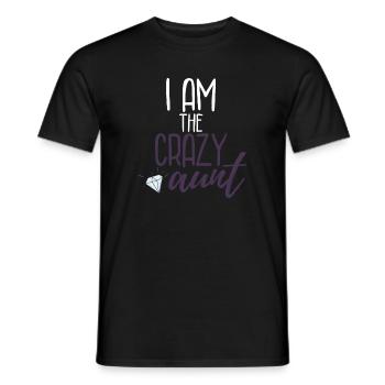 tante - T-shirt homme - noir - Devant - AI Model Male 178 light (178cm)