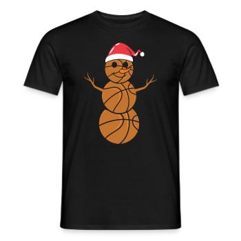 Cadeaux de Noël Noël - T-shirt homme - noir - Devant - AI Model Male 178 light (178cm)