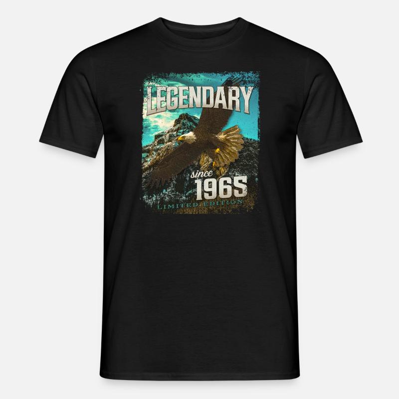 Legendär seit 1965 - Männer T-Shirt - Schwarz