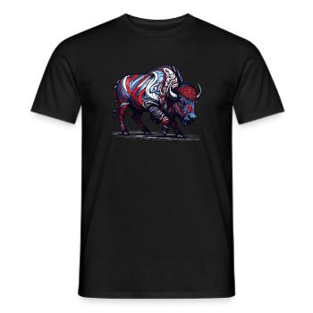 Couleur Buffalo - T-shirt homme - noir - Devant - AI Model Male 178 light (178cm)