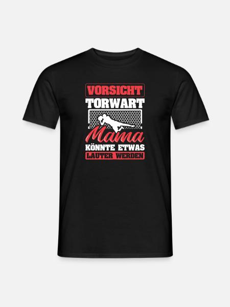 Torwart - Männer T-Shirt - Schwarz