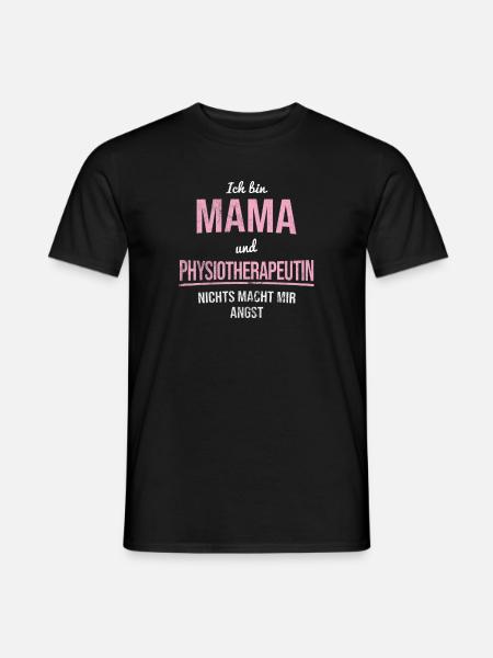 Physiotherapeut Physiotherapie - Männer T-Shirt - Schwarz