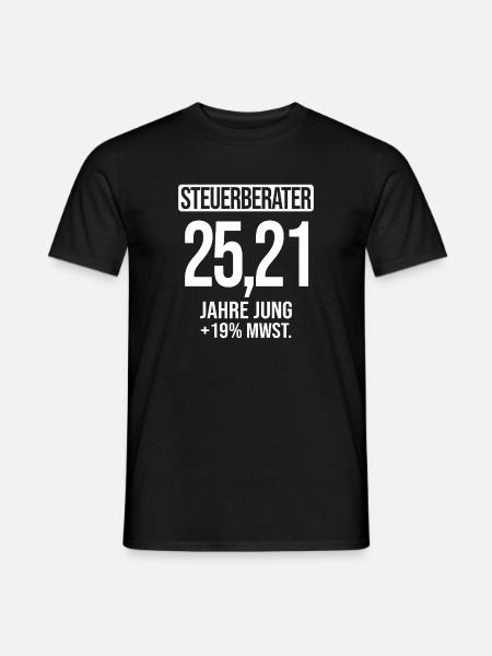 Steuerberater Spruch - Männer T-Shirt - Schwarz