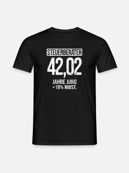 Spruch Steuerberater Beruf - Männer T-Shirt - Schwarz