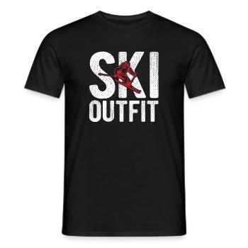 Ski Poison - T-shirt homme - noir - Devant - AI Model Male 178 light (178cm)