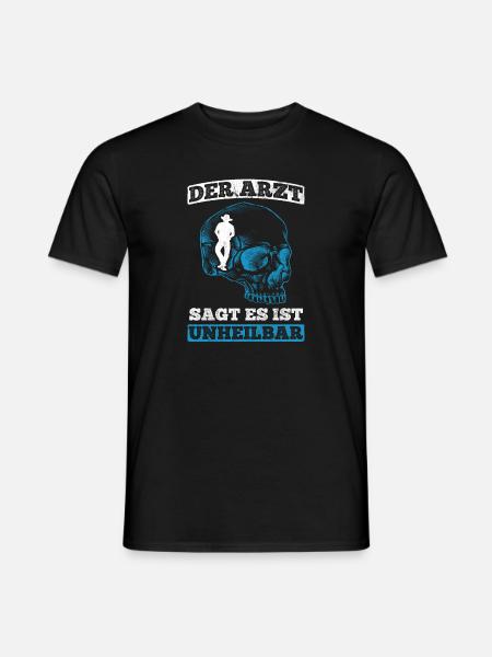 Line Dance Geschenk - Männer T-Shirt - Schwarz