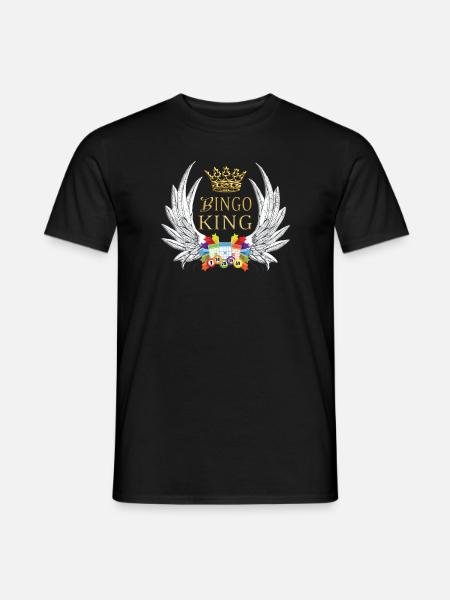 Bingo Player Gift Gift Idea - Men's T-Shirt - black