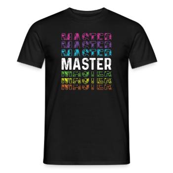 Maître Meilleur Expert L’Homme La Légende - T-shirt homme - noir - Devant - AI Model Male 178 light (178cm)