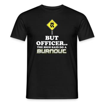 Burnout Funny Sarcasm Idée cadeau Sarcastique - T-shirt homme - noir - Devant - AI Model Male 178 light (178cm)