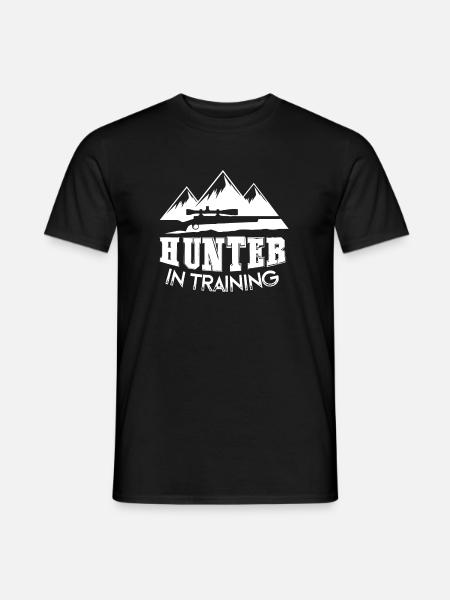 Hunting Hunter In Training - Men's T-Shirt - black