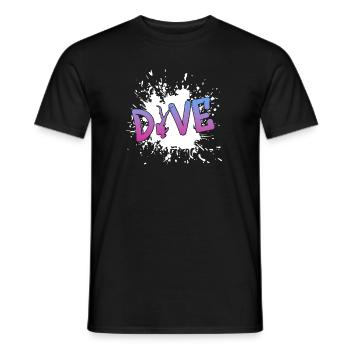 tauchen, Taucher, Diving, dive - Männer T-Shirt - Schwarz - Vorne - AI Model Male 178 light (178cm)