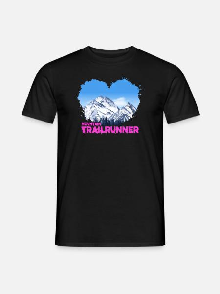 Skyrunning Trailrunner Mountain-Trail - Men's T-Shirt - black