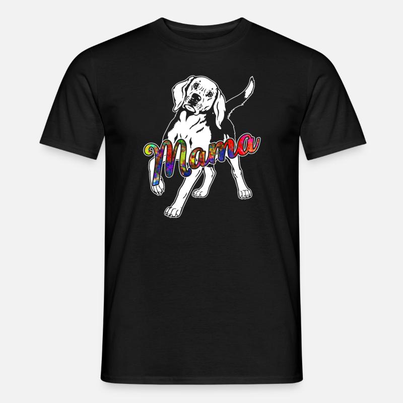 Beagle Beagle Mama - Men's T-Shirt - black