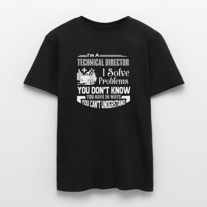 Technical Director I Solve Problems Men’s T-shirt