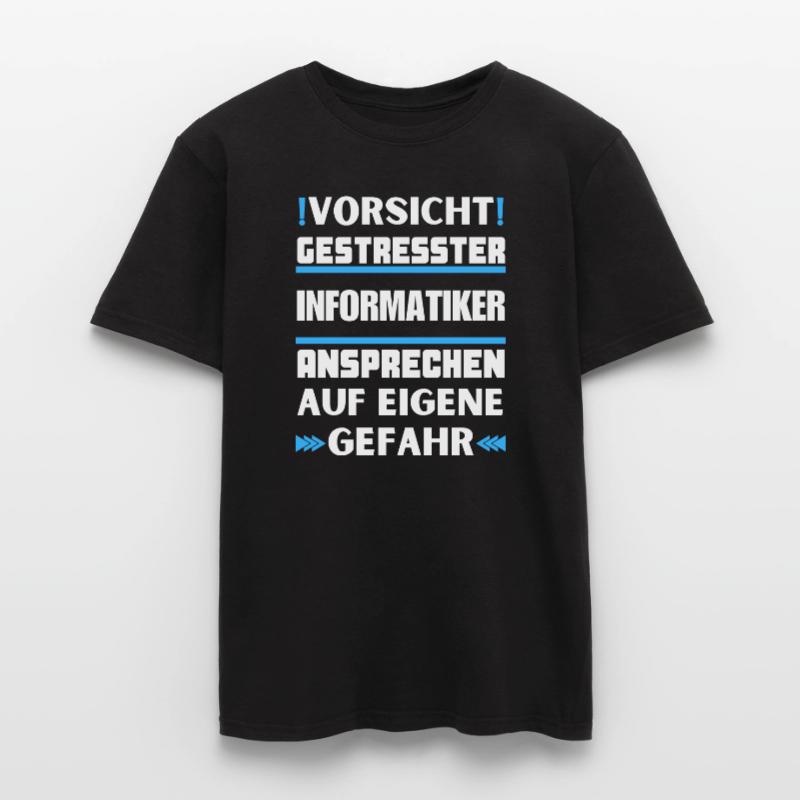 Don't talk to a stressed computer scientist! Men's T-Shirt