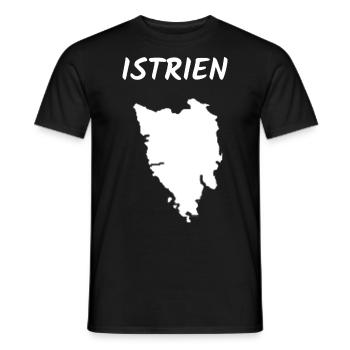 Istrien Kroatien Balkan Adria Urlaub Idee - Männer T-Shirt - Schwarz - Vorne - AI Model Male 178 light (178cm)