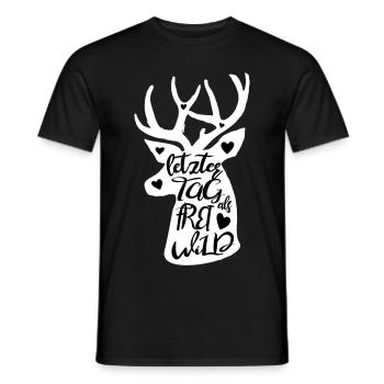 Cadeau Bachelor Hen Party - T-shirt homme - noir - Devant - AI Model Male 178 light (178cm)