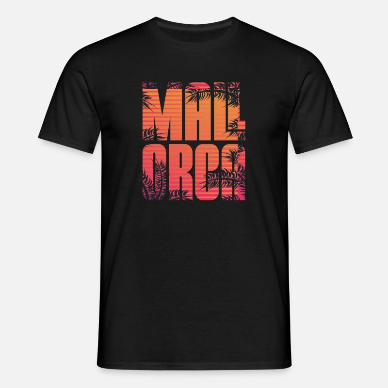 Mallorca - Männer T-Shirt - Schwarz