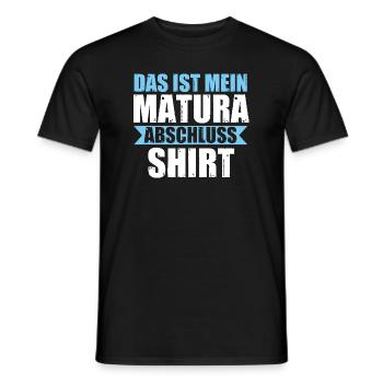 Matura Prüfung Maturant Geschenk - Männer T-Shirt - Schwarz - Vorne - AI Model Male 178 light (178cm)