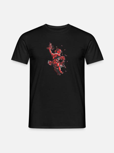 Cupid's Arms - Men's T-Shirt - black