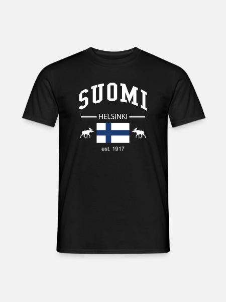 Finland - Men's T-Shirt - black