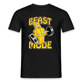 Beast Fashion Banana Gift - Men's T-Shirt - black - Front - AI Model Male 178 light (178cm)