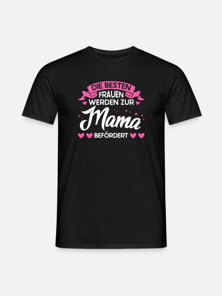 Mutter Familie Mama Geschenk - Männer T-Shirt - Schwarz