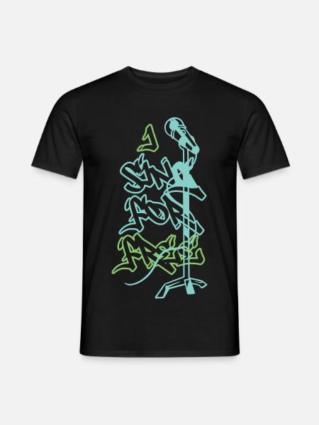 I Sing for Free - Men's T-Shirt - black