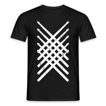 Pilons - T-shirt homme - noir - Devant - AI Model Male 178 light (178cm)