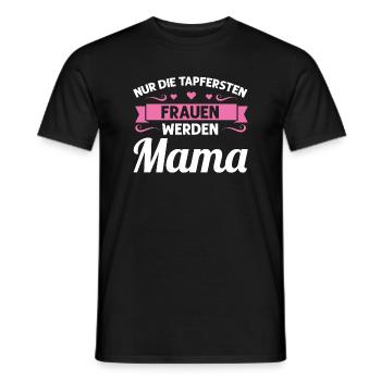 Mutter Mutter Tag Mama Geschenk - Männer T-Shirt - Schwarz - Vorne - AI Model Male 178 light (178cm)