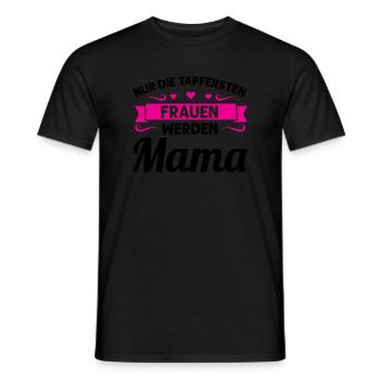 Mutter Mutter Tag Mama Geschenk - Männer T-Shirt - Schwarz - Vorne - AI Model Male 178 light (178cm)