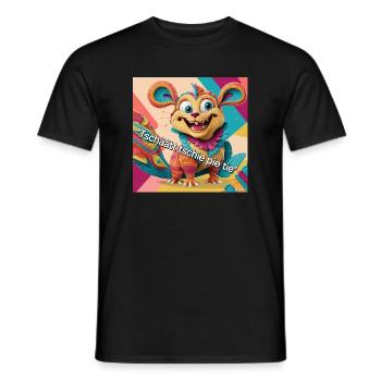 ChatGPT - Männer T-Shirt - Schwarz - Vorne - AI Model Male 178 light (178cm)
