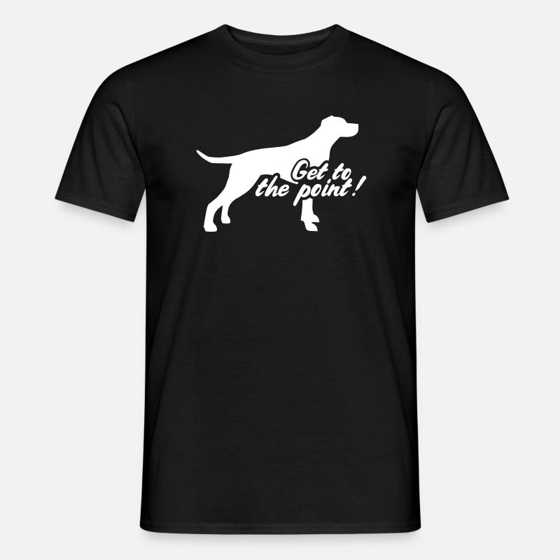 English Pointer - Männer T-Shirt - Schwarz