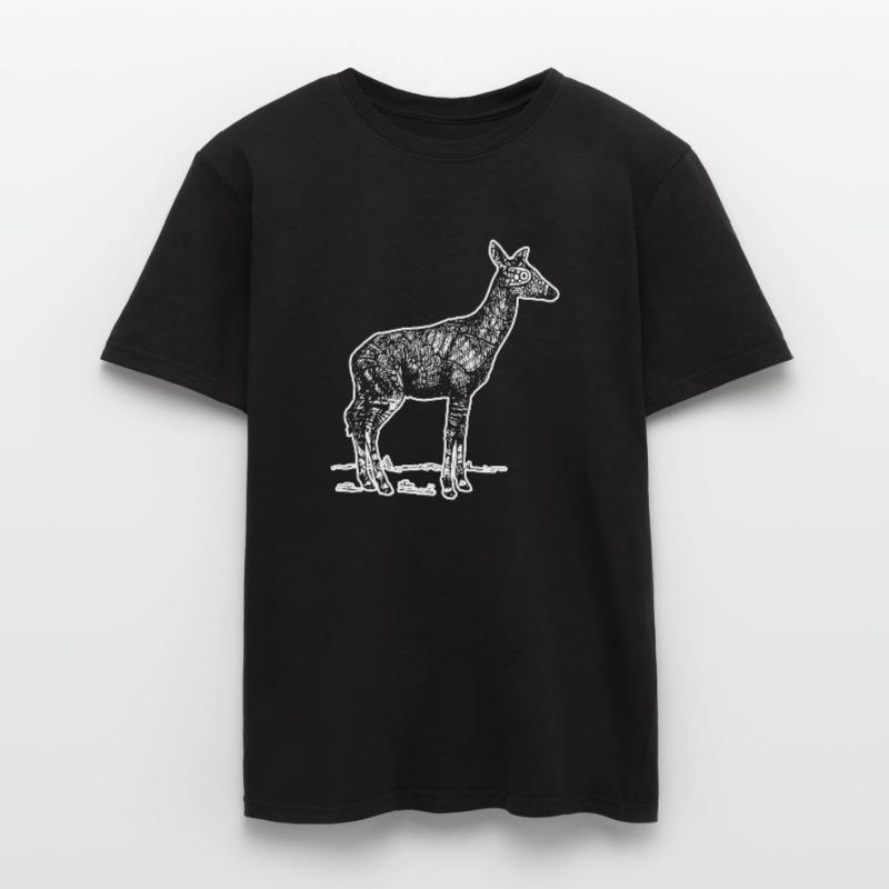 Okapi Okapi Floral Pattern Men's T-Shirt