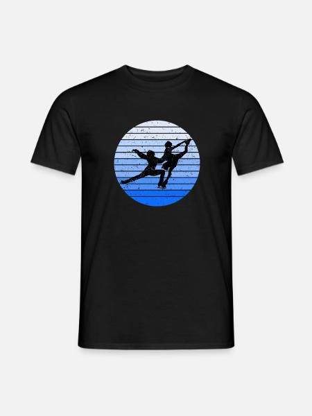 Figure skating pair skating - Men's T-Shirt - black