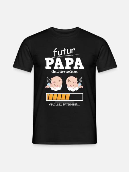 Jumeaux - T-shirt homme - noir