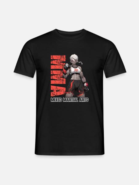 MMA Fighter 3 – Chemise d’anime - T-shirt homme - noir