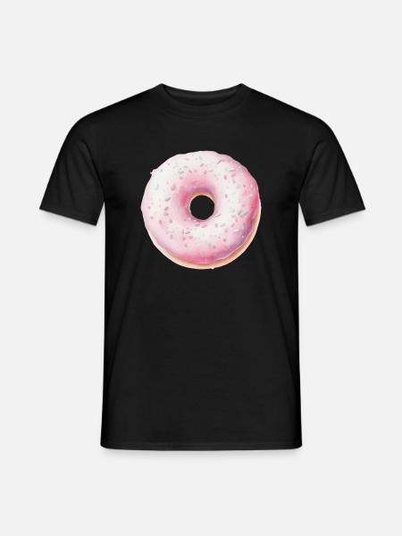 Doughnut - Men's T-Shirt - black