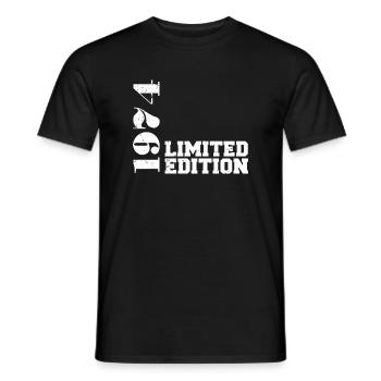 Édition limitée 1974, cadeau d’anniversaire 1974 - T-shirt homme - noir - Devant - AI Model Male 178 light (178cm)