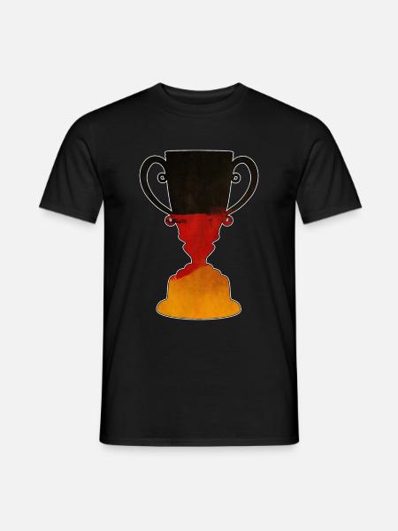 Germany Trophy Cup Gift Ideas - Men's T-Shirt - black