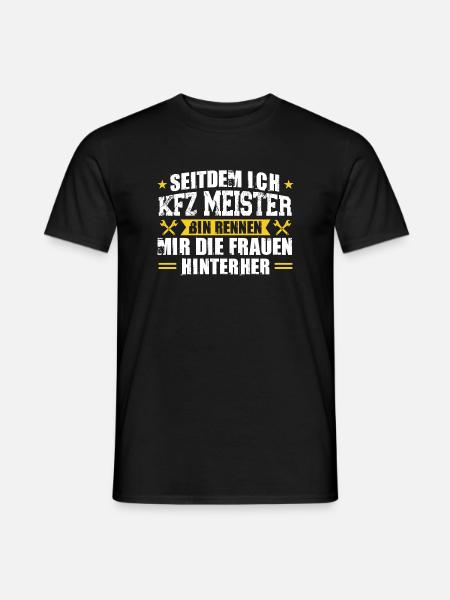 KFZ Meister Beruf KFZ Mechaniker Geschenk - Männer T-Shirt - Schwarz