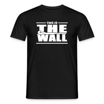 Hockey Gardien de but Hockey Club de hockey Hockey sur gazon - T-shirt homme - noir - Devant - AI Model Male 178 light (178cm)