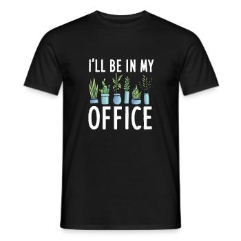 Gartenarbeit Gärtner Hobbygärtner Landschaftsbau - Männer T-Shirt - Schwarz - Vorne - AI Model Male 178 light (178cm)